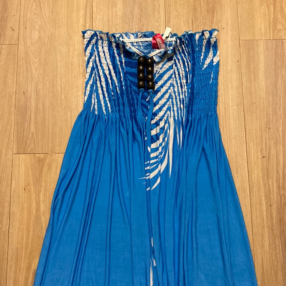 Long dress for hot summer days, size Large